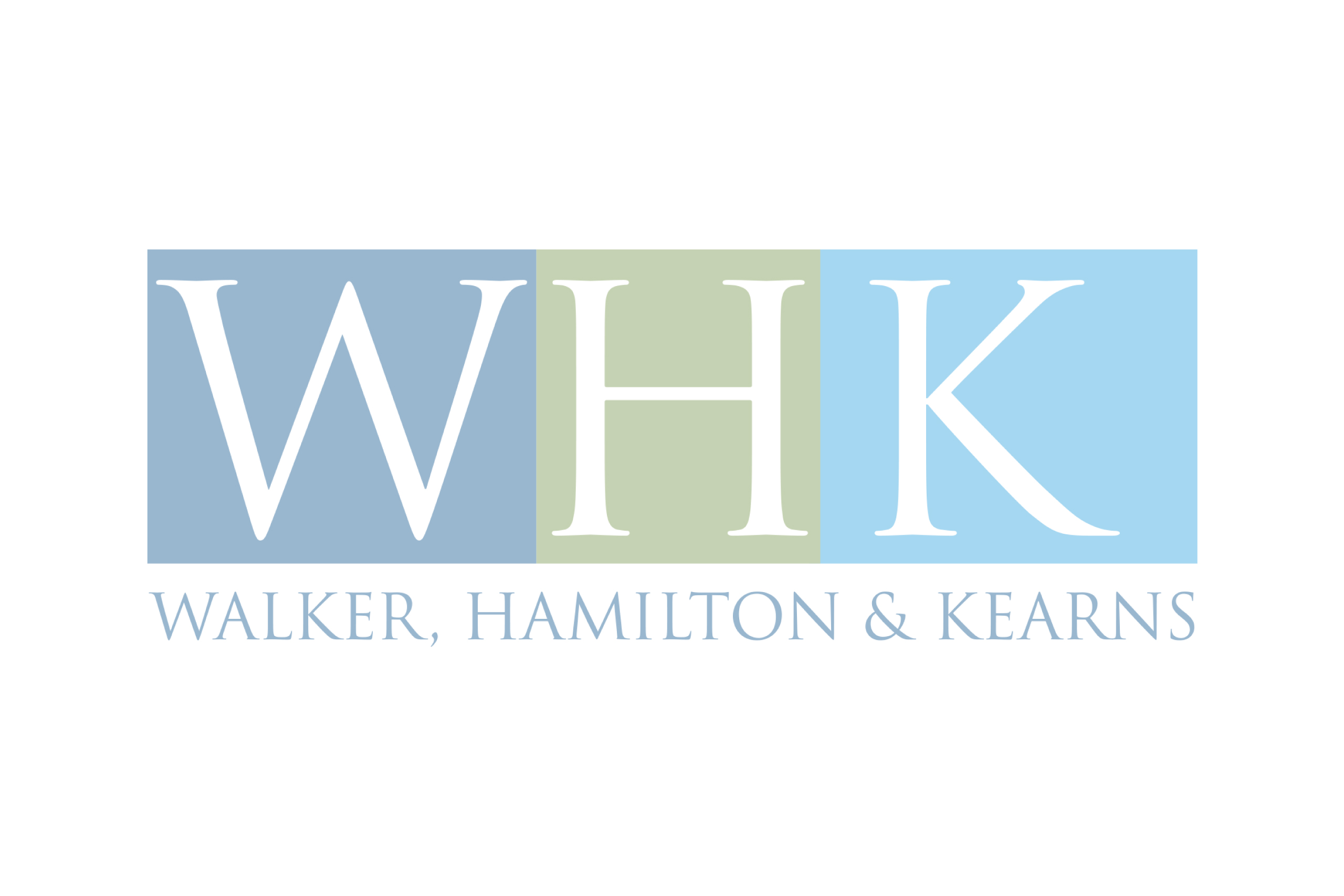 Faded WHK logo